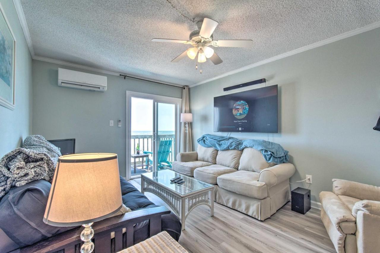 Convenient Retreat With Balcony And Ocean Views! Apartment North Topsail Beach Exterior photo
