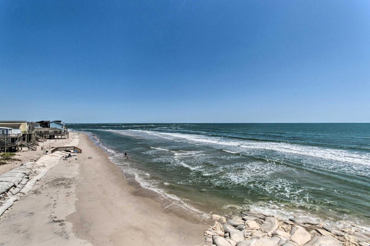 Convenient Retreat With Balcony And Ocean Views! Apartment North Topsail Beach Exterior photo